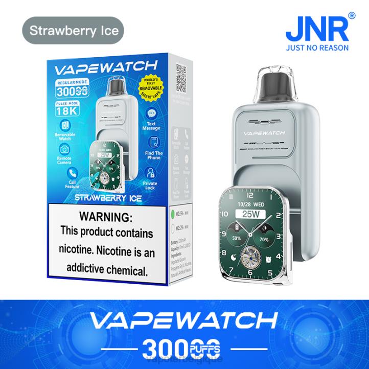 Grossiste Vape En Ligne P62210 - JNR montre vape glace à la fraise