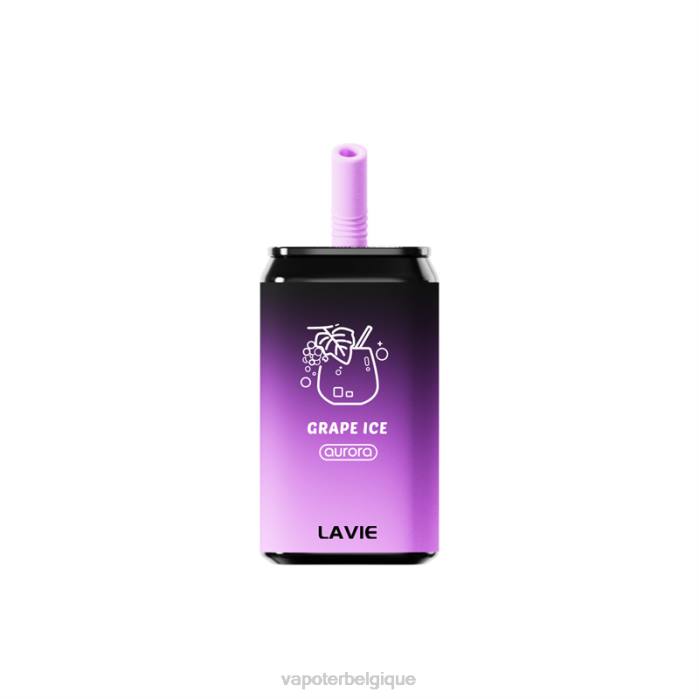 LAVIE Aurora 11000 bouffées 6J6R151 | Cigarette Electronique Jetable glace aux raisins