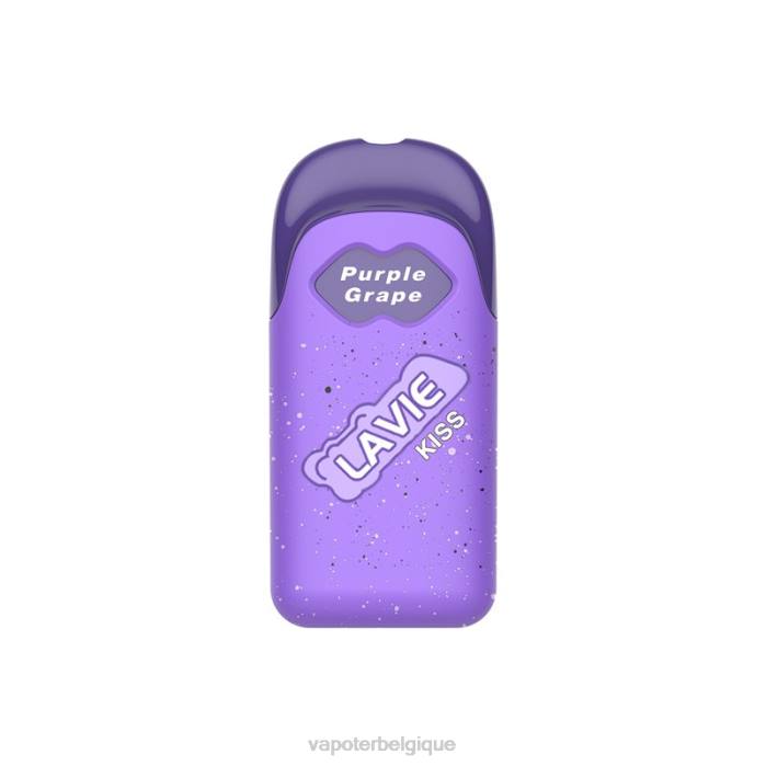 LAVIE KISS 8000 bouffées 6J6R112 | Grossiste Vape En Ligne raisin violet
