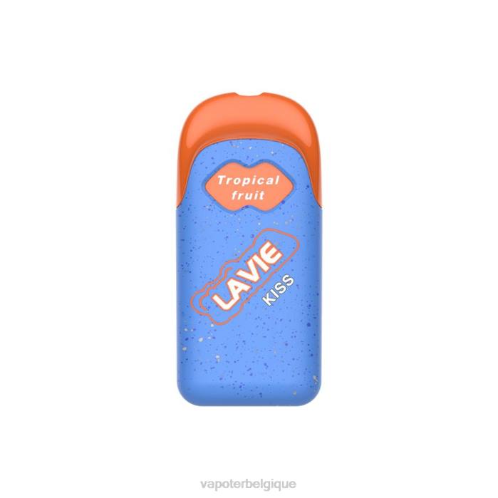 LAVIE KISS 8000 bouffées 6J6R114 | Grossiste Vape Jetable fruits tropicaux