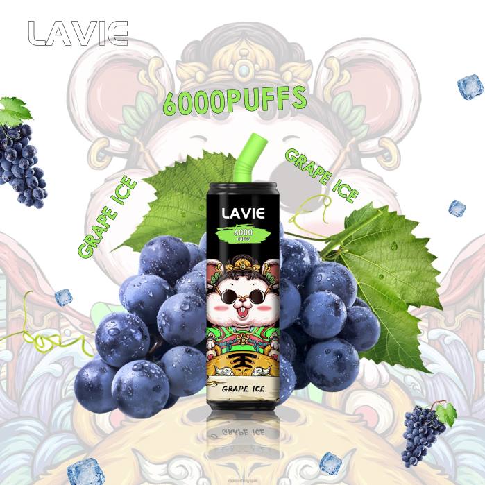 LAVIE Coke BAR 6000 bouffées 6J6R269 | Cigarette Electronique Belgique glace aux raisins
