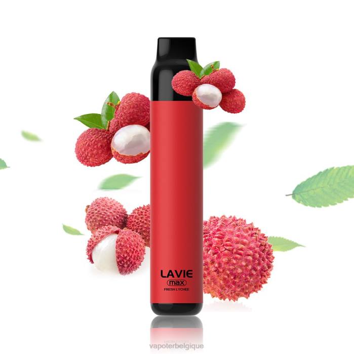 LAVIE BAR 5000 bouffées - maximum 6J6R278 | Cigarette Electronique Belgique litchi frais