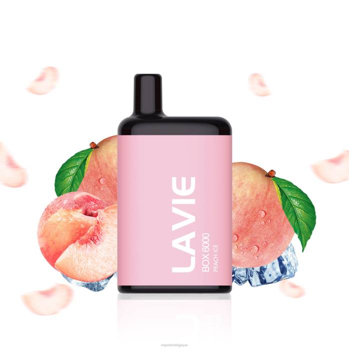 LAVIE BOX 6000 bouffées 6J6R200 | Vapoter Belgique glace à la pêche