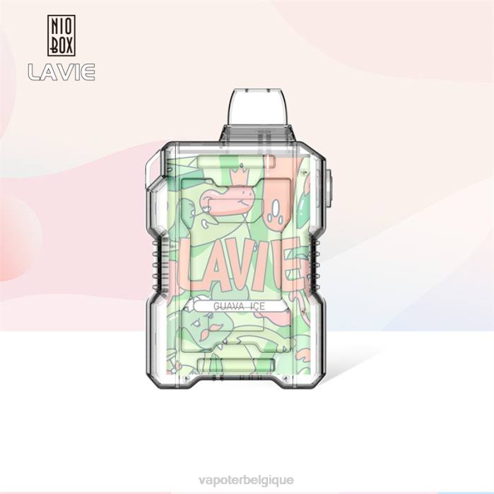 LAVIE NIO BOX 9000 bouffées 6J6R194 | Cigarette Electronique Grossiste glace à la goyave