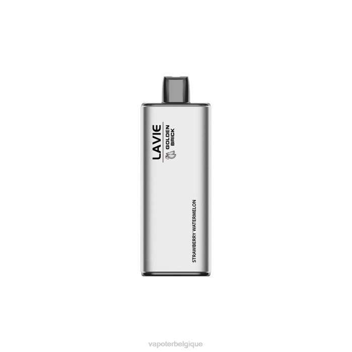 LAVIE GOLDEN BRICK 10000 bouffées 6J6R66 | Vape Grossiste pastèque fraise