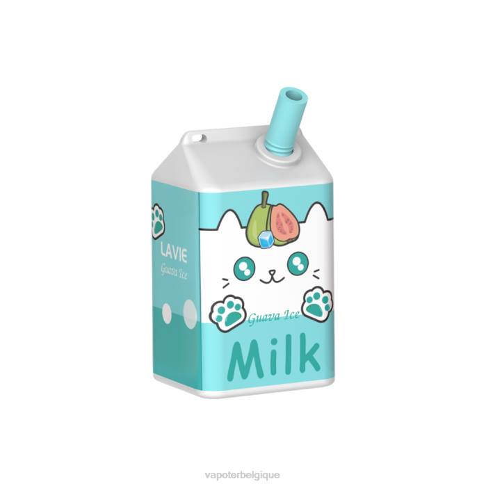 LAVIE MILK 7000 bouffées 6J6R181 | Vape En Gros glace à la goyave