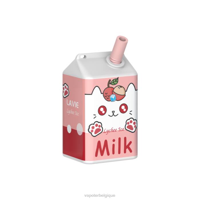 LAVIE MILK 7000 bouffées 6J6R183 | Vape Grossiste glace au litchi