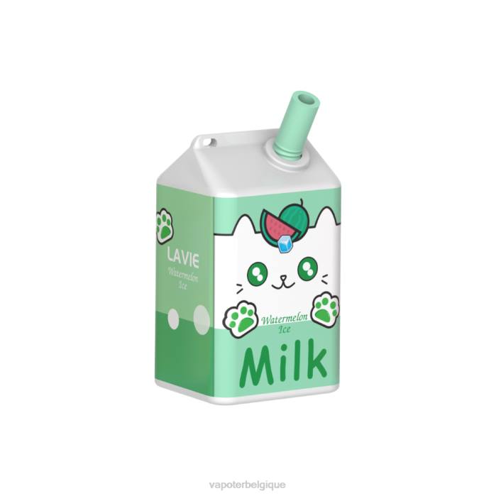 LAVIE MILK 7000 bouffées 6J6R185 | Cigarette Electronique Grossiste glace à la pastèque