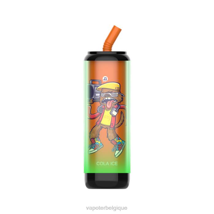 LAVIE Cola Plus 7500 bouffées 6J6R251 | Cigarette Electronique Belgique glace au cola