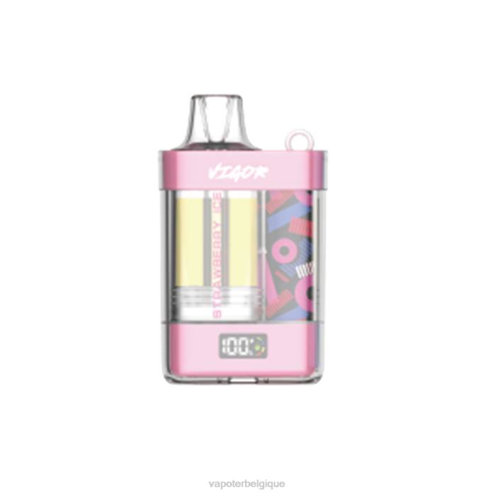 LAVIE VIGOR 15000 bouffées 6J6R1 | Vape En Gros glace à la fraise