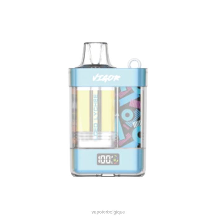 LAVIE VIGOR 15000 bouffées 6J6R4 | Grossiste Vape En Ligne litchi glacé