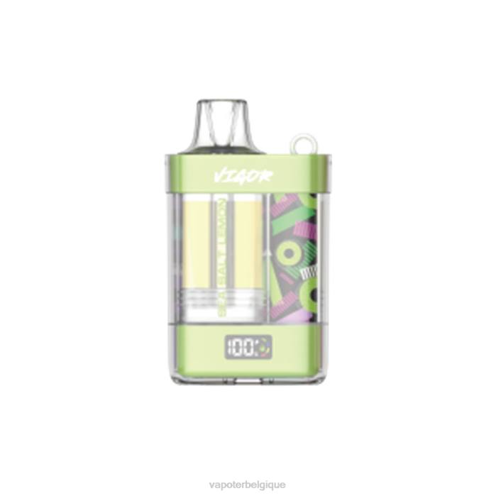 LAVIE VIGOR 15000 bouffées 6J6R7 | Cigarette Electronique Jetable citron au sel de mer
