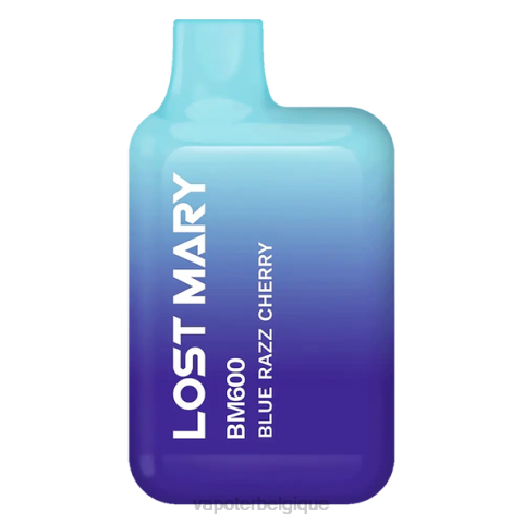 Cigarette Electronique Sans Nicotine J2D8350 | LOST MARY BM600 cerise bleue