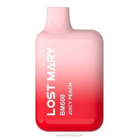 Cigarette Electronique Sans Nicotine J2D8360 | LOST MARY BM600 pêche juteuse