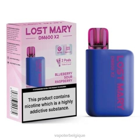 Cigarette Electronique Bruxelles J2D8469 | LOST MARY DM600 X2 myrtille, framboise aigre