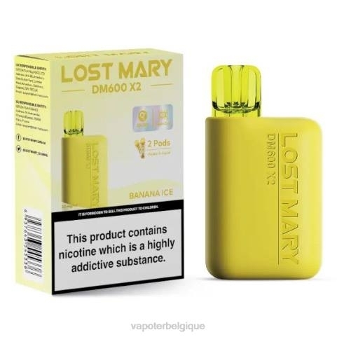 Cigarette Electronique Grossiste J2D8465 | LOST MARY DM600 X2 glace à la banane