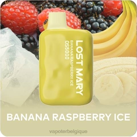 glace banane-framboise