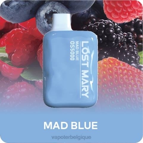 Vape Grossiste J2D8493 | LOST MARY OS5000 bleu fou
