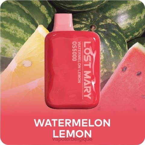 Vape Grossiste J2D8503 | LOST MARY OS5000 citron pastèque
