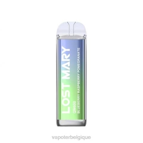 Cigarette Electronique Jetable J2D8387 | LOST MARY QM600 myrtille framboise grenade