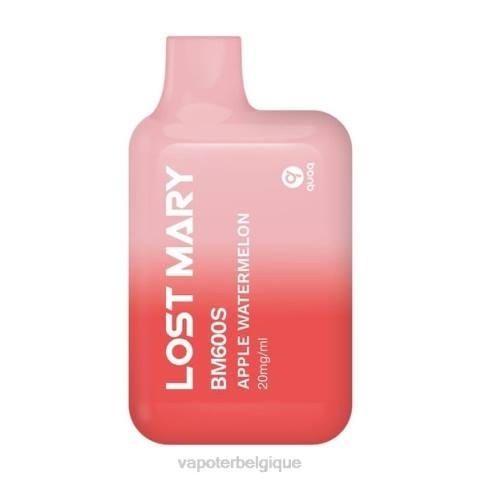 Grossiste Vape Jetable J2D8416 | LOST MARY BM600S pomme pastèque