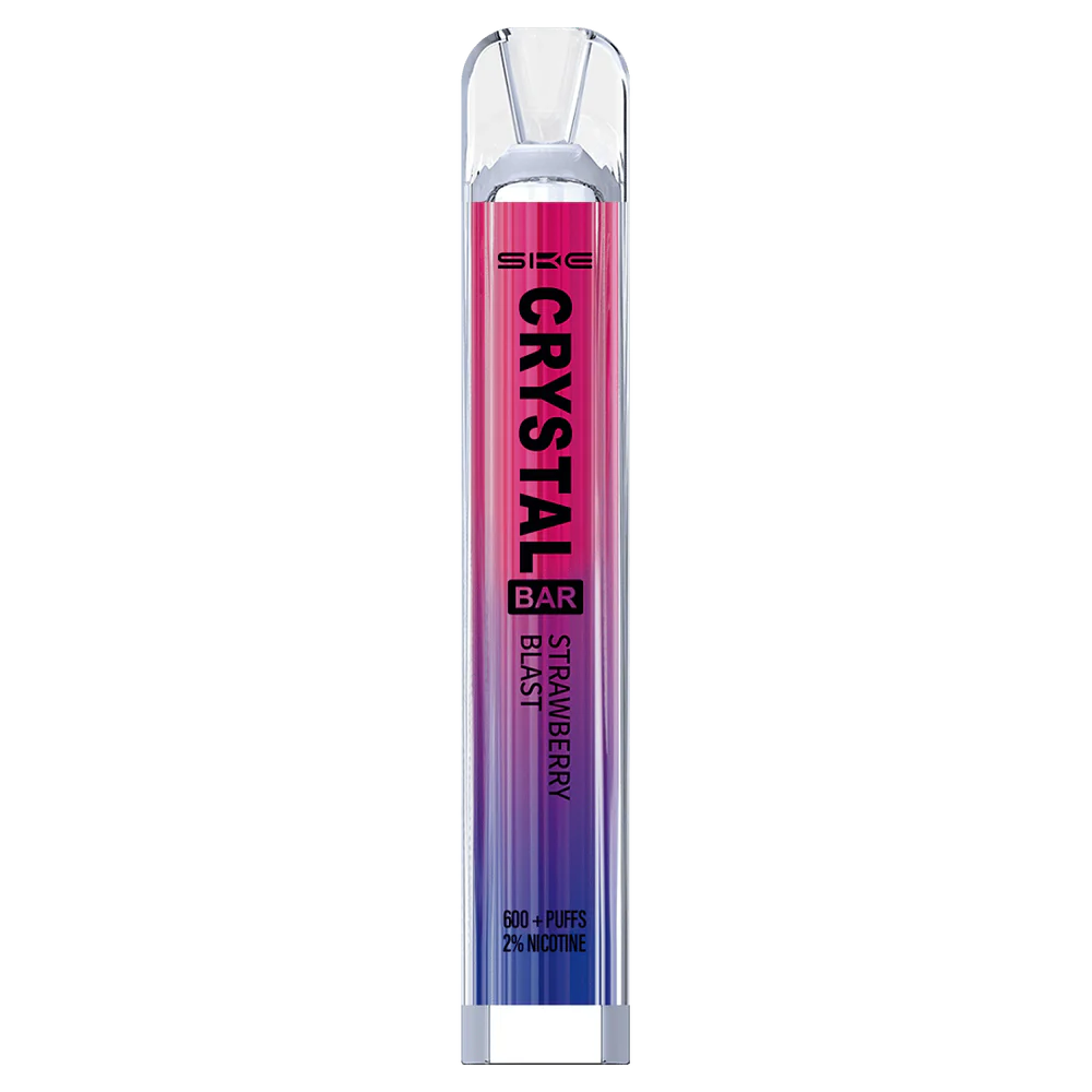 Vape Grossiste J2D8263 | SKE Crystal Bar explosion de fraise vape jetable 600 bouffées