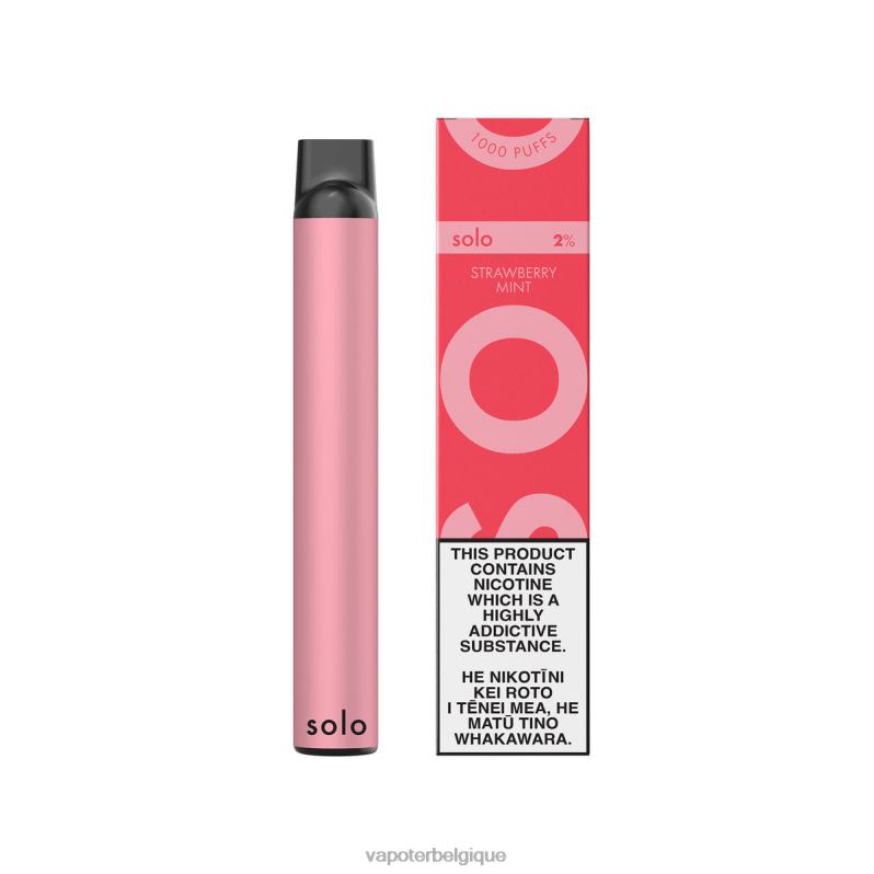 Grossiste Vape En Ligne 26RVJ4 - Solo vape jetable menthe fraise