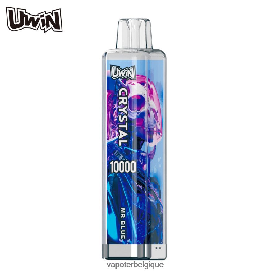 Grossiste Vape Jetable monsieur bleu - UWIN CRYSTAL 10000 vapes jetables TBT8L415