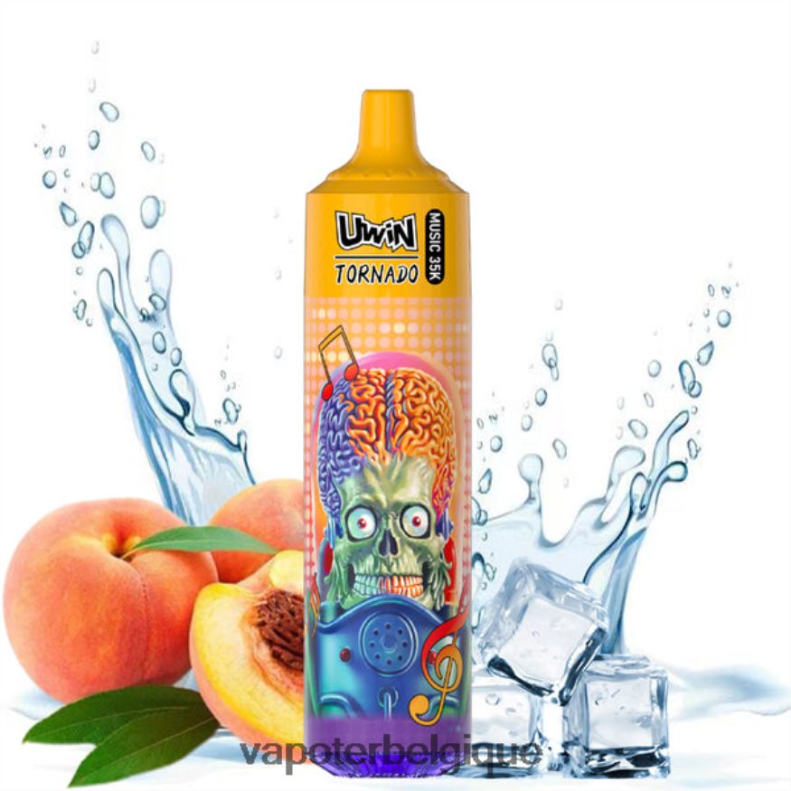 Grossiste Vape En Ligne glace à la pêche d'été - UWIN CRYSTAL vape jetable 35k TBT8L431