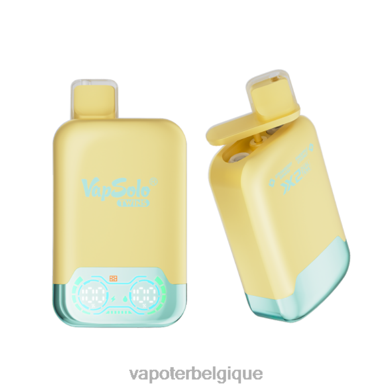 Grossiste Vape Jetable 22F64125 Vapsolo TWINS vape jetable ananas noix de coco & fraise banane