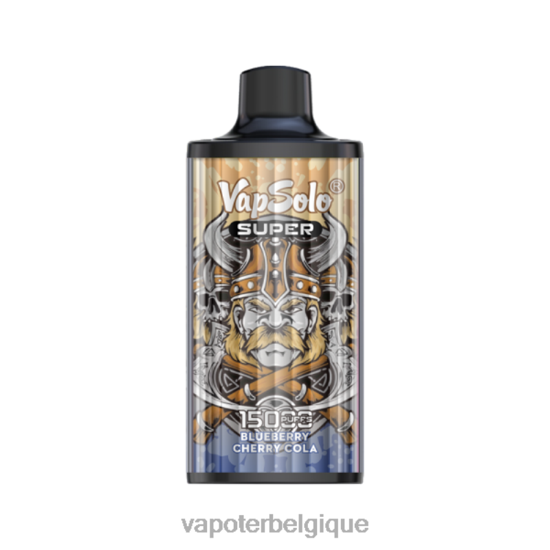 Grossiste Vape En Ligne 22F64109 Vapsolo SUPER vape jetable cola aux myrtilles et aux cerises