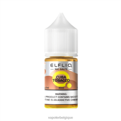 2VVVB16 tabac à Cuba ELFBAR ELFLIQ nic sel 30ml