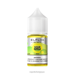 2VVVB28 pomme aigre ELFBAR ELFLIQ nic sel 30ml