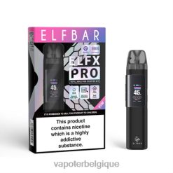 2VVVB6 bleu ELFBAR ELFX Pro Appareil à pod ouvert