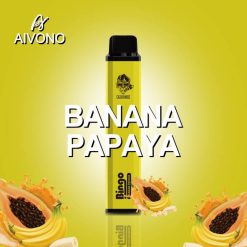 Aivono AIM BINGO 4000 banane papaye - VBRB137 Vapoter Belgique