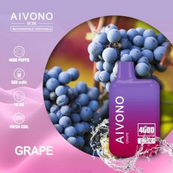 Aivono AIM BOXX 4000 raisin - VBRB213 Grossiste Vape Jetable