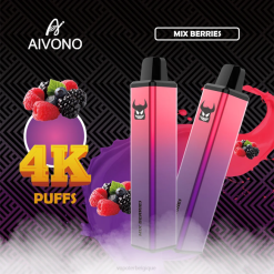 Aivono AIM FREAK 4000 baies mélangées - VBRB260 Cigarette Electronique Belgique