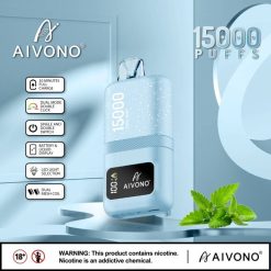 Aivono AIM magic 15000 menthe fraîche - VBRB62 Cigarette Electronique Belgique