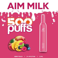 Aivono AIM MILK 500 pêche aux baies - VBRB273 Vape Grossiste