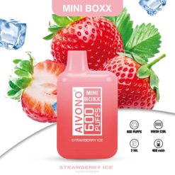 Aivono AIM MINI BOXX 600 glace à la fraise - VBRB236 Vapoter Belgique