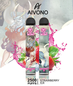 Aivono AIM SNAKE 2500 glace à la fraise - VBRB319 Grossiste Vape En Ligne