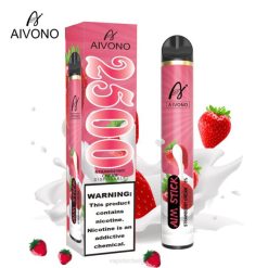 Aivono AIM STICK 2500 crème de fraise - VBRB155 Vapoter Belgique