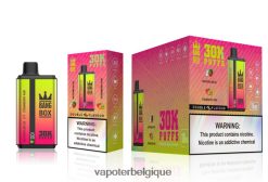 Bang Box 30 000 bouffées double saveurs TTX60462 - Vapoter Belgique glace pastèque & fraise kiwi