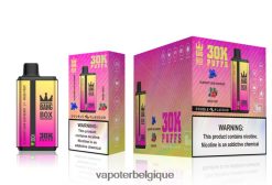 Bang Box 30 000 bouffées double saveurs TTX60466 - Grossiste Vape Jetable myrtille, framboise acidulée et mélange de fruits