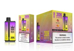 Bang Box 30 000 bouffées double saveurs TTX60467 - Cigarette Electronique Jetable glace aux trois baies et mangue fraise