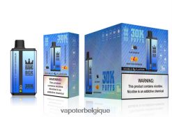 Bang Box 30 000 bouffées double saveurs TTX60471 - Grossiste Vape En Ligne glace de dragon noir et pastèque à la mangue et à la pêche