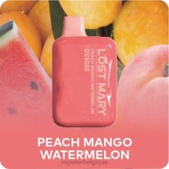 Cigarette Electronique Grossiste J2D8495 | LOST MARY OS5000 pêche, mangue, pastèque