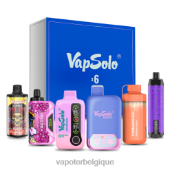 Cigarette Electronique Jetable 22F64119 Vapsolo coffret surprise saveurs aléatoires