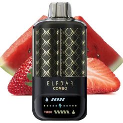 Elf Bar Combo 25000 - 6PLV10 pastèque et fraise Vape En Gros