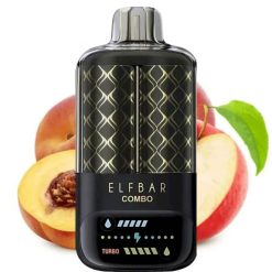 Elf Bar Combo 25000 - 6PLV4 pomme et pêche juteuse Grossiste Vape En Ligne